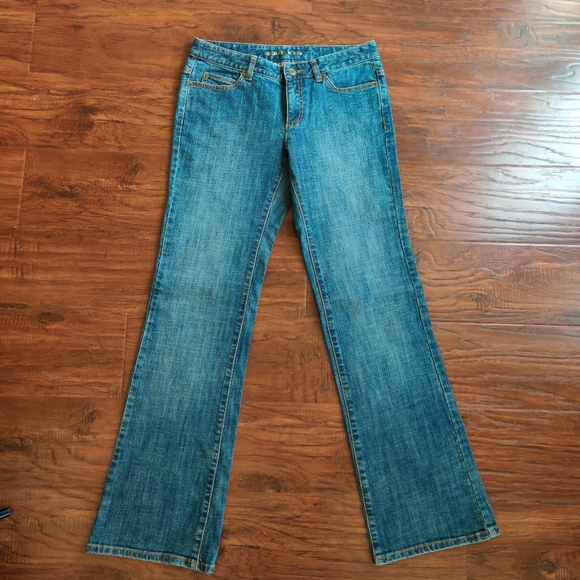 Michael Kors Blue Bootcut Jeans NWOT - Picture 3 of 8